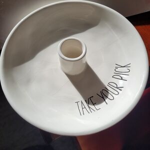 PIER 1 OLIVE CHEESE DISH